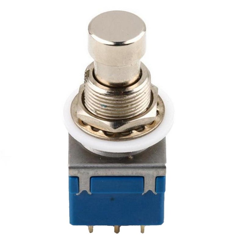 Etopars 5 X 3PDT 9 Pins Box Stomp Guitar Effect Pedal Foot Switch True Bypass Metal Blue - Image 4